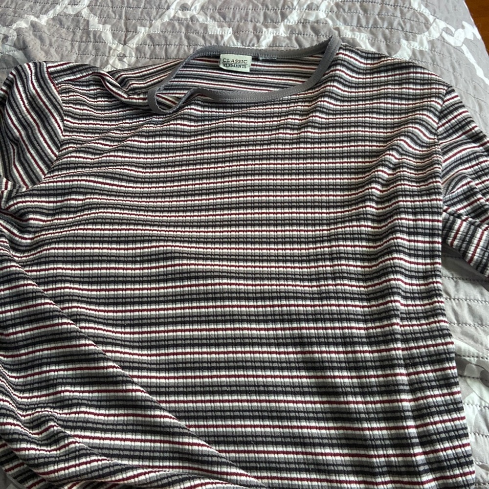 Striped long sleeve